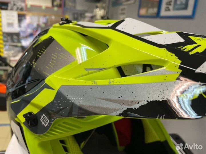 Шлем кроссовый LS2 MX437 fast crusher camo