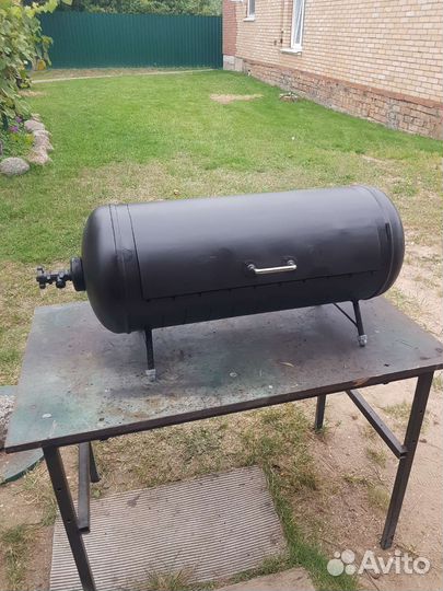 Мангал с газового баллона