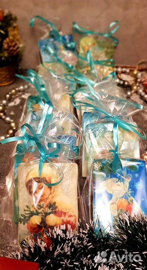 Новогодние имбирные пряники открытки