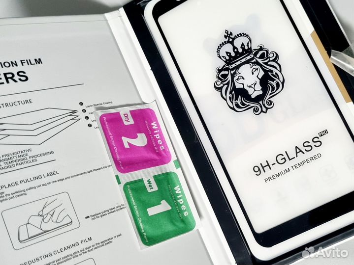 Стекло защитное sumsung A6 plus