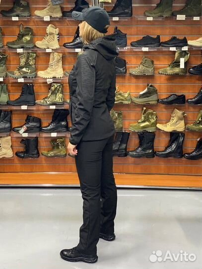 Камуфляжный костюм женский