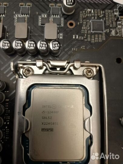 Игоровой комплект i5-12400f, B760