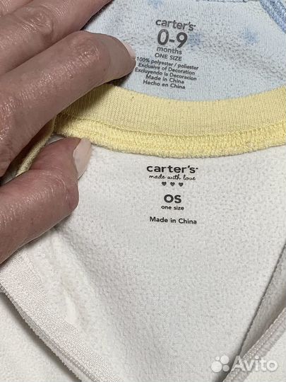 Carter's флисовый Кокон спальный мешок конверт