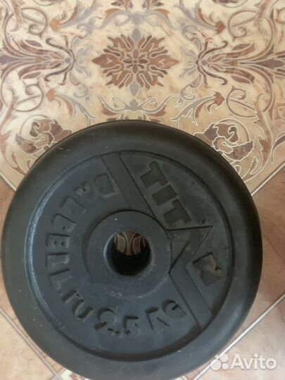 Штанга гриф блины бу