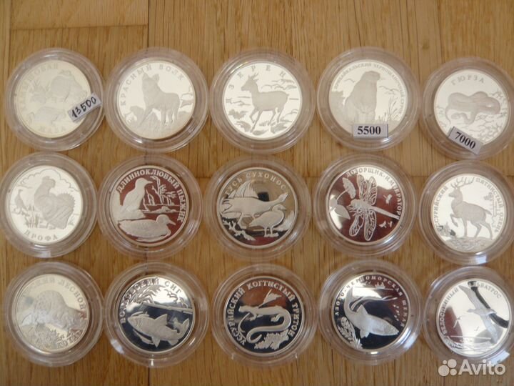 Красная книга, серебро