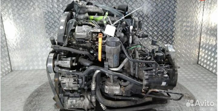 Двигатель (двс) Volkswagen Golf 1.9 2002 г ALH
