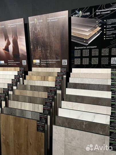 Кварцвинил новый в ассортименте