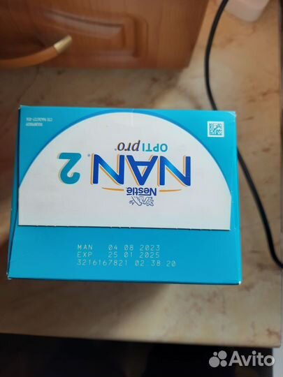 Детская смесь нан оптипро 2