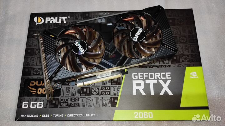 Видеокарта Palit GeForce RTX 2060 6gb
