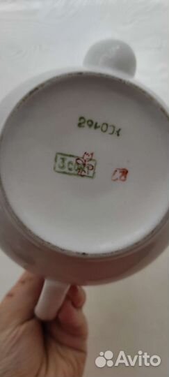 Фарфоровый Заварочный чайник СССР