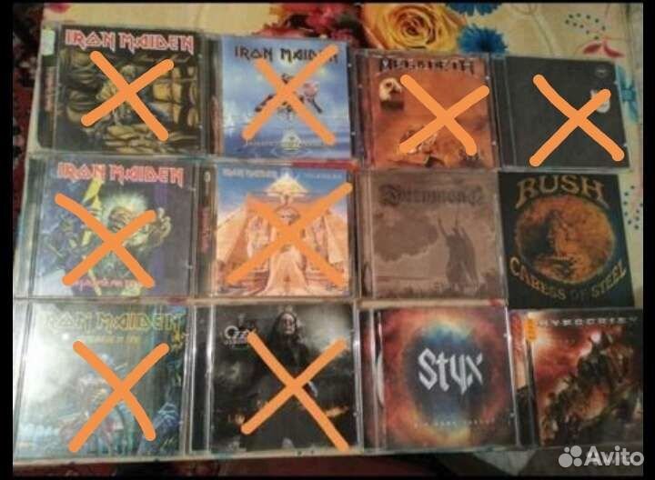 Лицензионные cd диски Rock metal