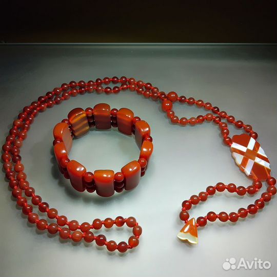 Сердолик натуральный