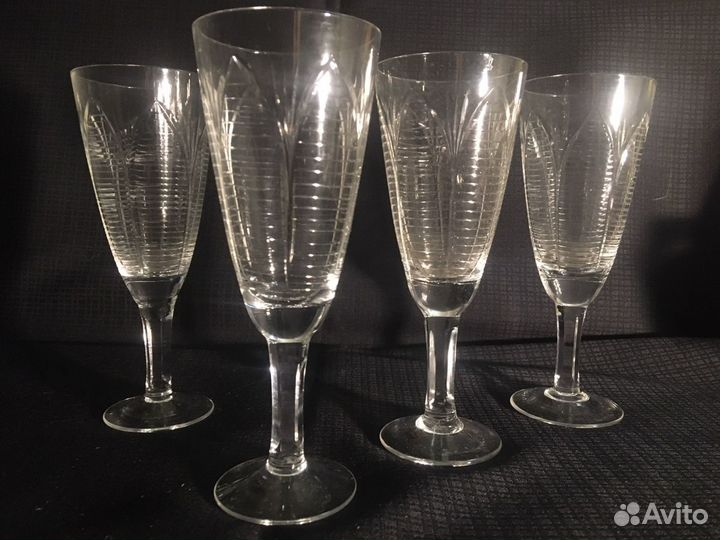 Бокал Фужеры СССР хрусталь