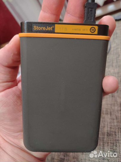 Жесткий диск Transcend StoreJet на 1tb