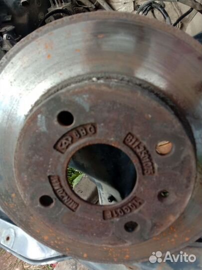 Диск тормозной Chery Fora A21 I 2.0 sqr484f