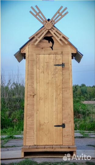 Дачный туалет с установкой HME562