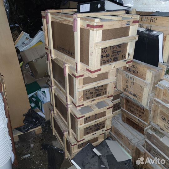 Ящик деревянный военный армейский