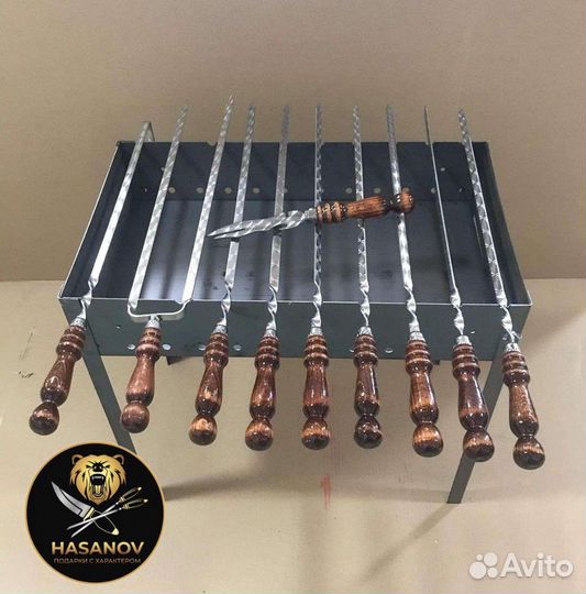 Шампура,двойные шампура,кочерга,нож