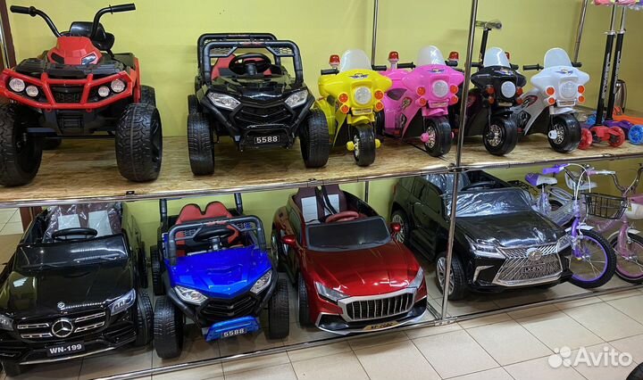 Детский электромобиль новый