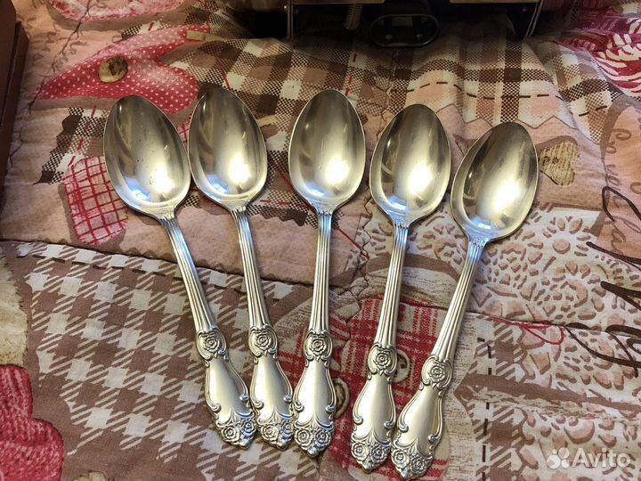 Мельхиоровые столовые ложки