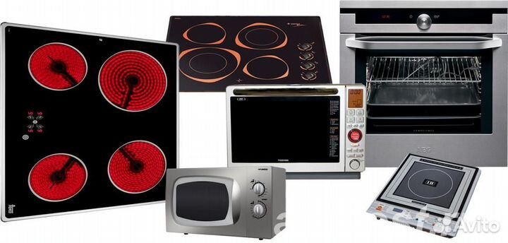 Ремонт варочных панелей, индукционных электроплит