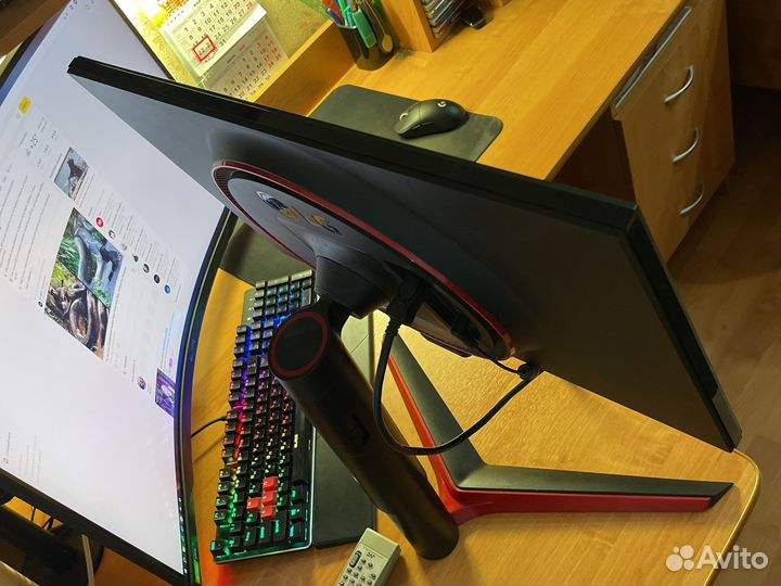 LG UltraGear 24GL650-B 144 гц игровой монитор