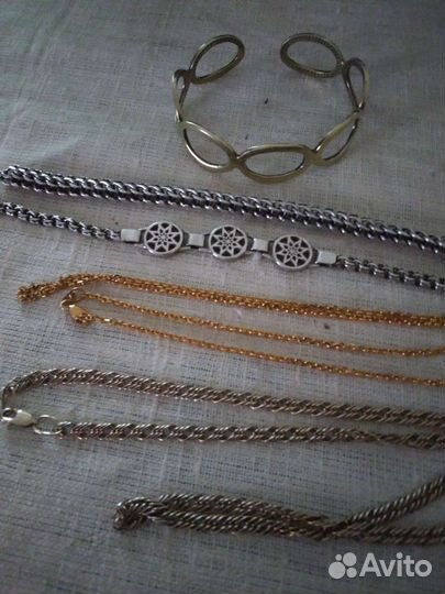 Цепочки серебро