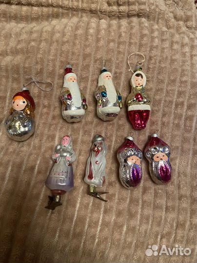 Елочные игрушки СССР