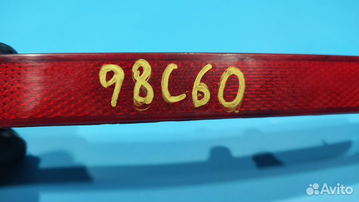 Катафот заднего бампера для Mazda 3 2003-2009