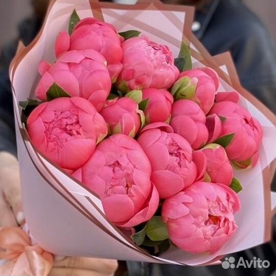 Пионы Букет пионов