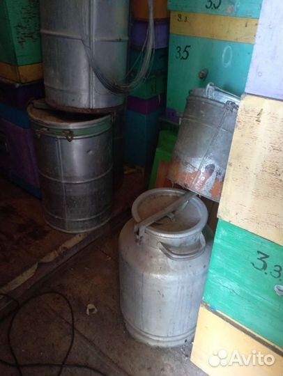 Фляга алюминиевая бу 40л