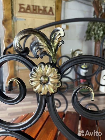 Мостик для сада кованый