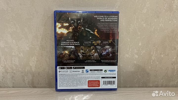 Atomic heart ps5 Новый диск