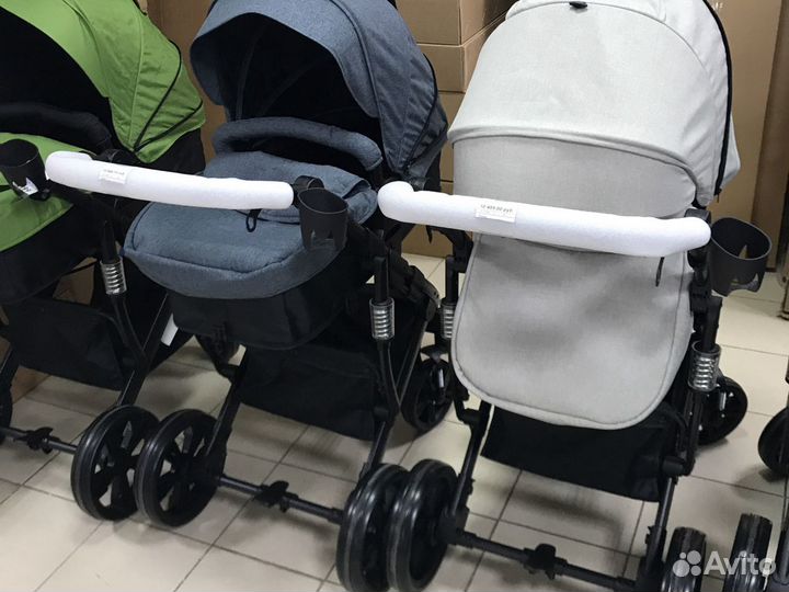 Коляска 2 в 1 Alis lotus синий