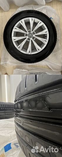 Колеса R17 (5 на 112) (лето) + зимняя резина