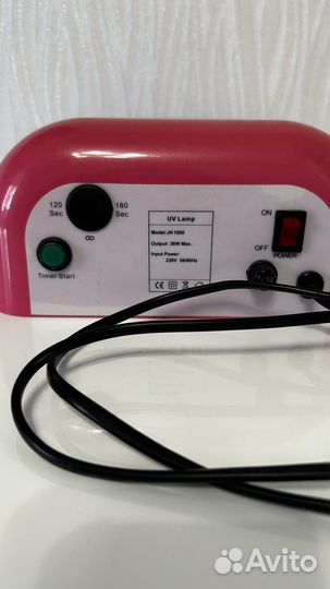 Уф лампа для сушки ногтей