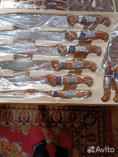 Набор кухонных ножей в чемодане Frank Moller