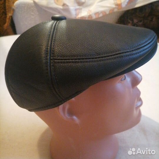 Новая Кожаная кепка, 59 размер
