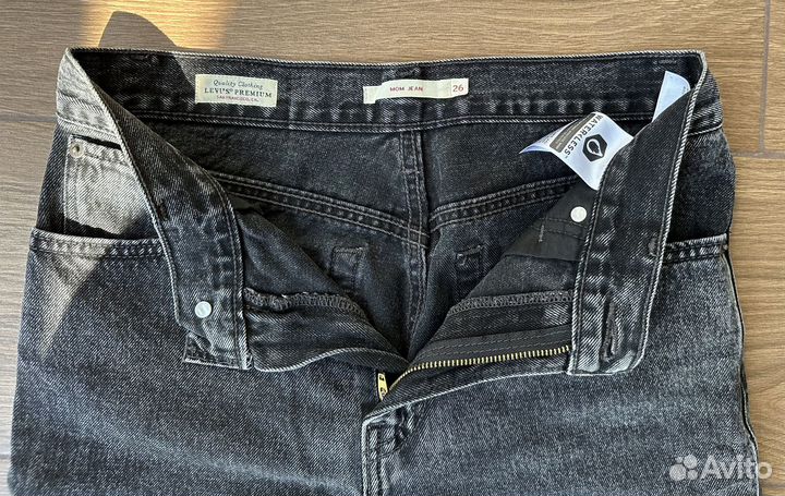 Джинсы levis premium черные