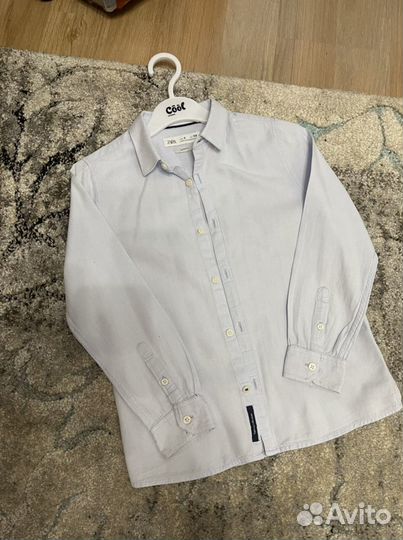 Рубашка zara для мальчика