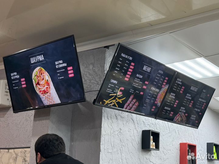 Стильный дизайн меню бордов/цифровое меню/тв меню