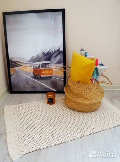 Коврик Макраме