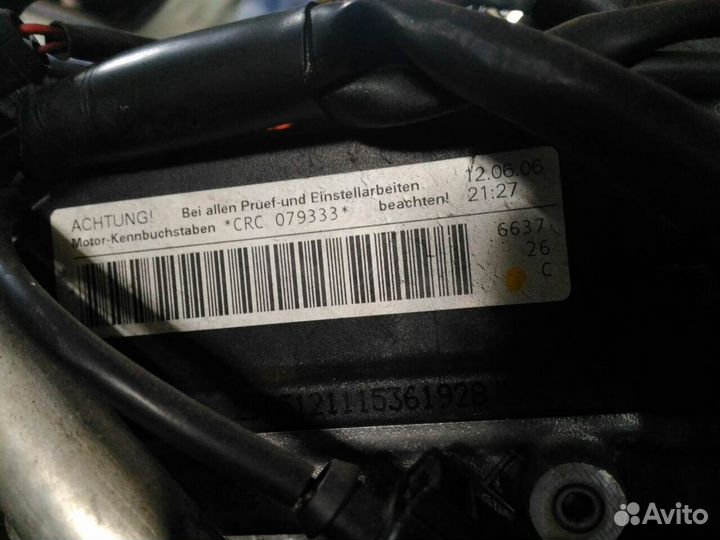 VW touareg 3.0 TDI CRC двигатель