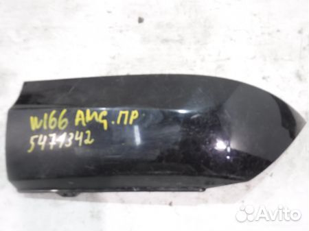 Накладка заднего бампера