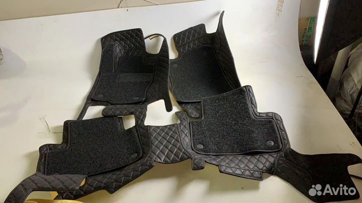 3D Коврики Geely Atlas Pro из Экокожи