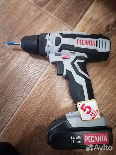 Продается шуруповерт Ресанта
