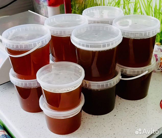 Мед таежный. Мед натуральный. Домашний свежий