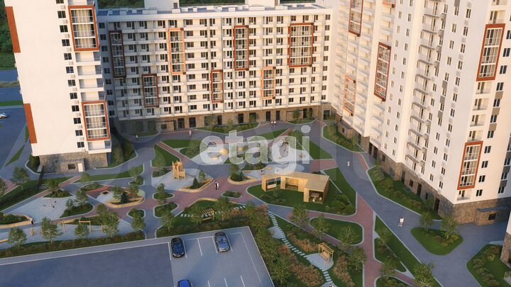 Квартира-студия, 24,6 м², 8/20 эт.