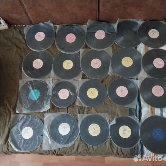 Декоративные виниловые пластинки разные для декора