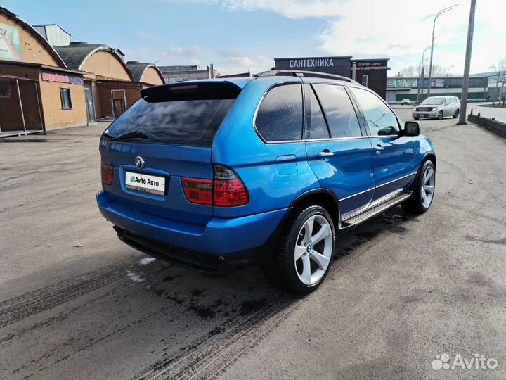 BMW X5 4.4 AT, 2004, 378 000 км